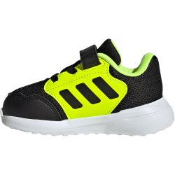 adidas Tensaur Run 3.0 Sneaker Kinder JR6048 - core black/core black/lucid lemon 23