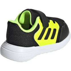 adidas Tensaur Run 3.0 Sneaker Kinder JR6048 - core black/core black/lucid lemon 23