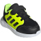 adidas Tensaur Run 3.0 Sneaker Kinder JR6048 - core black/core black/lucid lemon 23