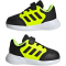 adidas Tensaur Run 3.0 Sneaker Kinder JR6048 - core black/core black/lucid lemon 23