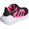 adidas Tensaur Run 2.0 Sneaker Kinder JR6071 - core black/core black/lucid pink 28