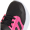 adidas Tensaur Run 2.0 Sneaker Kinder JR6071 - core black/core black/lucid pink 28
