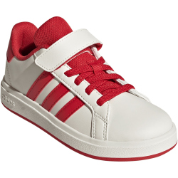 adidas Grand Court 2.0 Sneaker Kinder JQ8003 - off white/collegiate red/core black 35