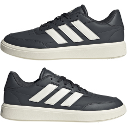 adidas Courtblock Sneaker Damen JQ8223 - carbon/off white/off white 38