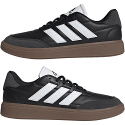 adidas Courtblock Sneaker Herren JQ8214 - core black/cloud white/carbon 41 1/3