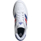 adidas Courtblock Sneaker Herren IF4032 - cloud white/cloud white/better scarlet 39 1/3