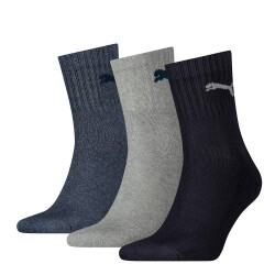 3er Pack PUMA Short Crew Sportsocken...