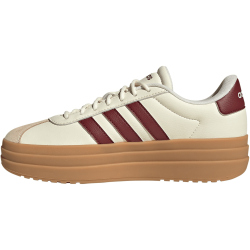 adidas VL Court Bold Plateau Sneaker Damen JQ5642 - off white/shadow red/crystal sand 42