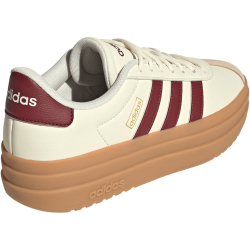 adidas VL Court Bold Plateau Sneaker Damen JQ5642 - off white/shadow red/crystal sand 42