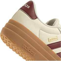 adidas VL Court Bold Plateau Sneaker Damen JQ5642 - off white/shadow red/crystal sand 42