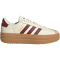adidas VL Court Bold Plateau Sneaker Damen JQ5642 - off white/shadow red/crystal sand 42