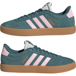 adidas VL Court 3.0 Sneaker Damen JR0955 - preloved teal/clear pink/gold met. 36