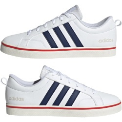 adidas VS Pace 2.0 3-Stripes Branding Sneaker Herren JQ3111 - cloud white/dark blue/better scarlet 40