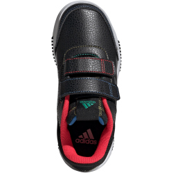 adidas Tensaur Hook and Loop Sneaker JQ2869 - core black/iron met./lucid red 30.5