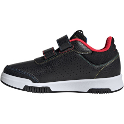 adidas Tensaur Hook and Loop Sneaker JQ2869 - core black/iron met./lucid red 30.5
