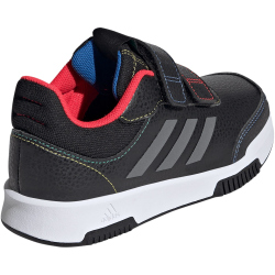 adidas Tensaur Hook and Loop Sneaker JQ2869 - core black/iron met./lucid red 30.5