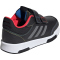 adidas Tensaur Hook and Loop Sneaker JQ2869 - core black/iron met./lucid red 30.5