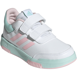 adidas Tensaur Hook and Loop Sneaker JQ2868 - cloud white/clear pink/semi flash aqua 30