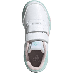 adidas Tensaur Hook and Loop Sneaker JQ2868 - cloud white/clear pink/semi flash aqua 35