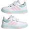 adidas Tensaur Hook and Loop Sneaker JQ2868 - cloud white/clear pink/semi flash aqua 35