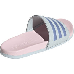 adidas Comfort adilette Badelatschen Damen JS3617 - halo blue/blue spark met./clear pink 38