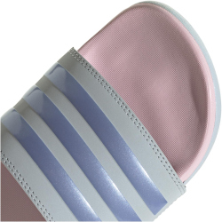 adidas Comfort adilette Badelatschen Damen JS3617 - halo blue/blue spark met./clear pink 38