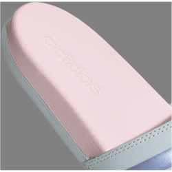 adidas Comfort adilette Badelatschen Damen JS3617 - halo blue/blue spark met./clear pink 38