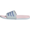 adidas Comfort adilette Badelatschen Damen JS3617 - halo blue/blue spark met./clear pink 38