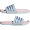 adidas Comfort adilette Badelatschen Damen JS3617 - halo blue/blue spark met./clear pink 38