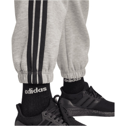 adidas Essentials 3-Streifen Loose Fit Trainingshose Damen JE1273 - medium grey heather/black XS
