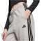 adidas Essentials 3-Streifen Loose Fit Trainingshose Damen JE1273 - medium grey heather/black XS