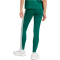 adidas Essentials 3-Streifen Baumwoll Leggings Damen KB7663 - collegiate green/white M