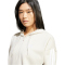 adidas Essentials 3-Streifen French Terry Sweatjacke Damen JW1821 - wonder alumina/white XL