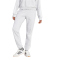 adidas Essentials 3-Streifen French Terry Cuffed Trainingshose Damen JD5311 - light grey heather/white XS