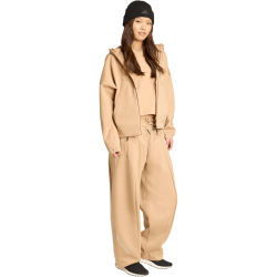 adidas Z.N.E. Kapuzen-Sweatjacke Damen JY5970 - warm sandstone S
