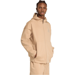 adidas New Z.N.E. Kapuzen-Sweatjacke Herren KC7904 - warm sandstone/clay brown XL