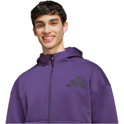 adidas New Z.N.E. Kapuzen-Sweatjacke Herren KB7124 - aurora plum XS