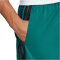 adidas Essentials 3-Streifen Chelsea Sweatshorts JE6440 - collegiate green/black S