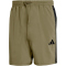 adidas Essentials 3-Streifen Chelsea Sweatshorts JE6434 - olive strata/black S