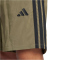 adidas Essentials 3-Streifen Chelsea Sweatshorts JE6434 - olive strata/black S