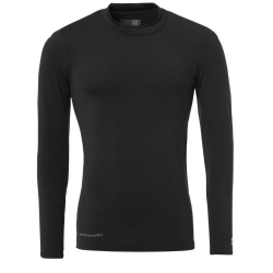 uhlsport Distinction langarm Funktionsshirt schwarz 3XL