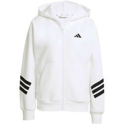 adidas Future Icons 3-Streifen Sweatjacke Damen JW7803 - white M
