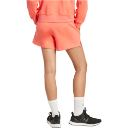 adidas Essentials Small Logo Feelcozy Sweatshorts Damen KE4381 - semi turbo/white L