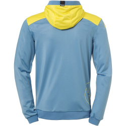 Kempa Emotion 2.0 Hood Jacke dove blau/limonengelb 3XL