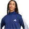 adidas Basic 3-Streifen French Terry Trainingsanzug Herren KB7656 - dark blue/white L