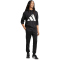 adidas Big Logo French Terry Kapuzen-Trainingsanzug Herren JX5551 - black/white S