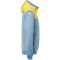 Kempa Emotion 2.0 Hood Jacke dove blau/limonengelb 128