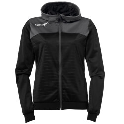 Kempa Emotion 2.0 Kapuzenjacke Damen schwarz/anthrazit XS