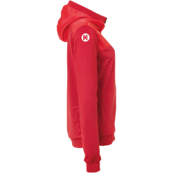 Kempa Emotion 2.0 Kapuzenjacke Damen chilirot/rot XS
