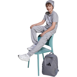 adidas Essentials Cargohose Kinder JV9996 - medium grey heather/white 164
